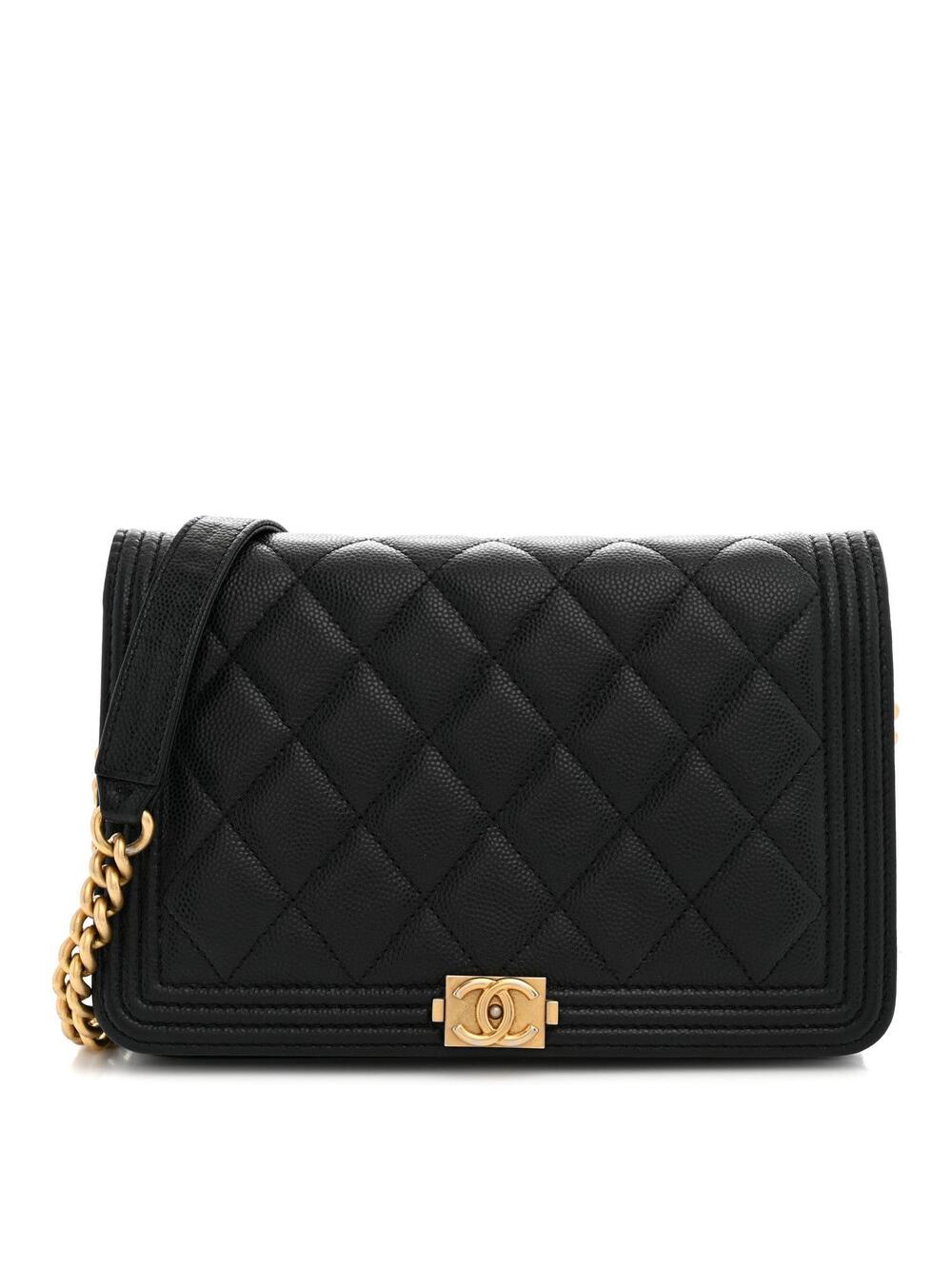 Chanel Caviar Quilted Boy Wallet On #320395C23B
